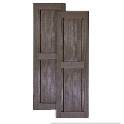 Vinyl Classic Panel Shutters