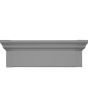 128"W x 9"H Flat Panel Crosshead, Fade-Resistant Vinyl
