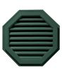 27"W x 27"H Octagon Gable Vent Louver, 81 Sq. Inch Vent Area