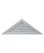 20 1/2"H x 70 1/2"W Triangle Gable Vent Louver, 7/12 Pitch, 81 Sq. Inch Vent Area