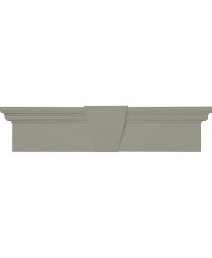33 5/8"W x 6"H Flat Panel Crosshead, Fade-Resistant Vinyl