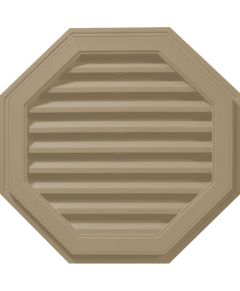 22"W x 22"H Octagon Gable Vent Louver, 54 Sq. Inch Vent Area