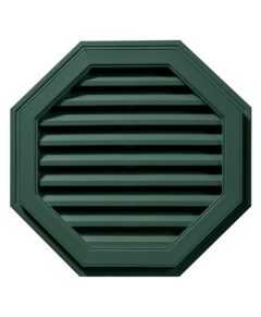 27"W x 27"H Octagon Gable Vent Louver, 81 Sq. Inch Vent Area